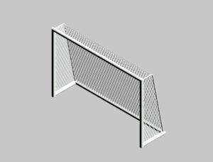 Família de Revit de Trave de Futebol